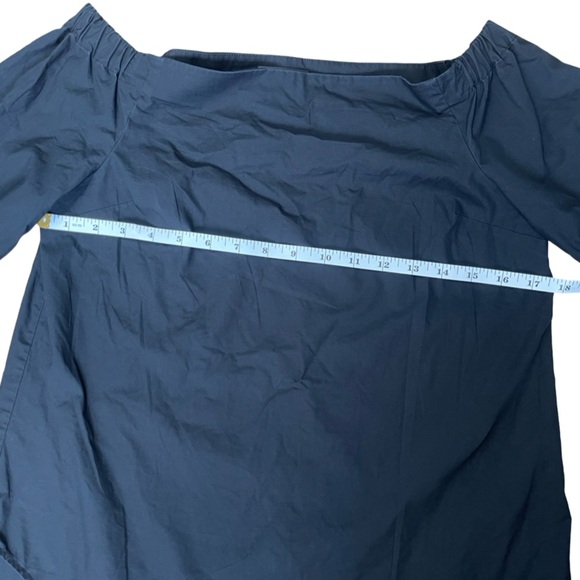 Babaton Aritzia - Black Malik Blouse Off the Shoulder Top Relaxed Fit - Size XXS - Picture 8 of 12